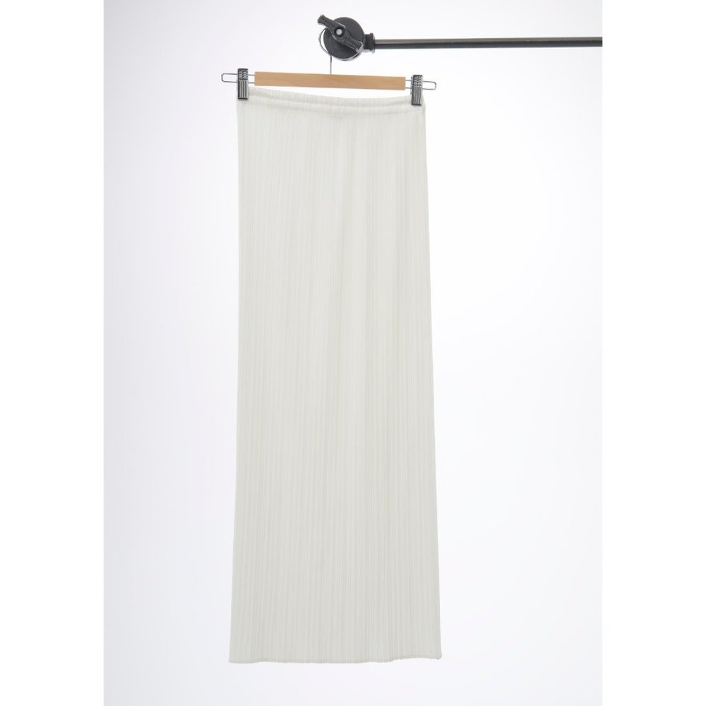 Pleats Please midi skirt by Issey Miyake